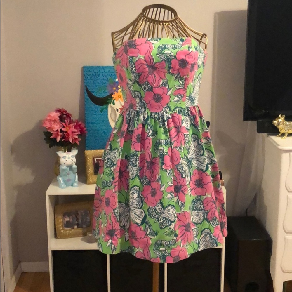 Strapless Lilly Pulitzer Dress